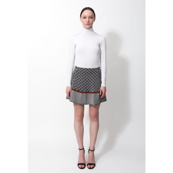 ✨Chloe S/S 2018 Horse Print Sz Small Skirt✨ - Picture 2 of 9